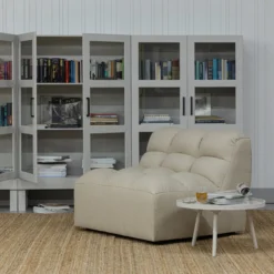 Pepper fauteuil zand