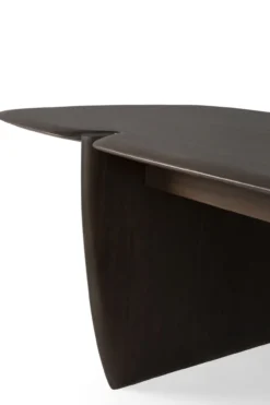 PI koffietafel 155x58 - mahonie donkerbruin