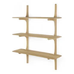 PI wandplank - 3 planken - eiken