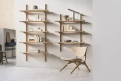 PI wandplank - 5 planken - eiken