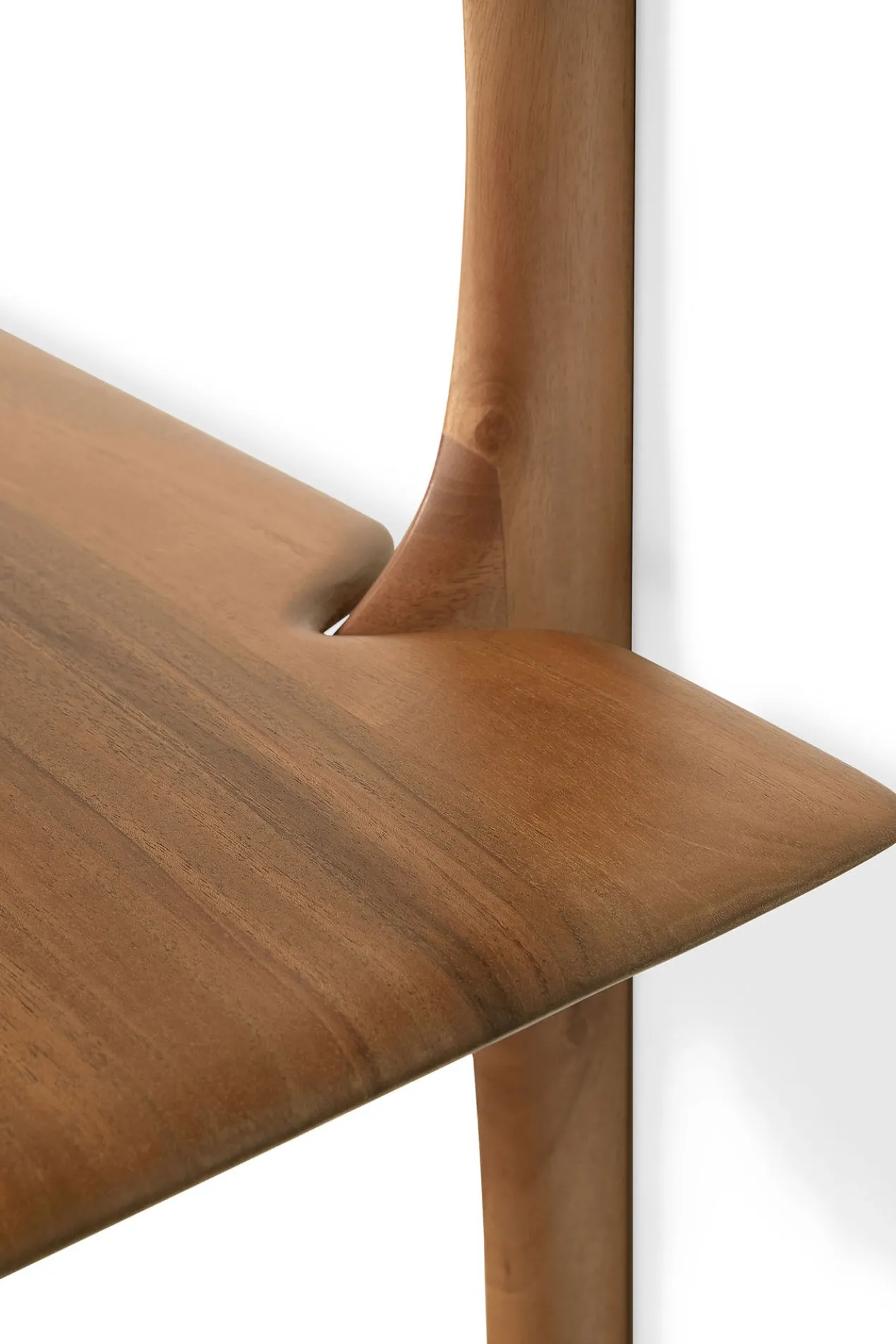PI wandplank - 3 planken - mahonie