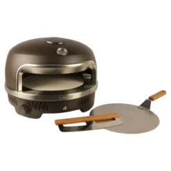 Pizzaoven Set Crustiq Mokka