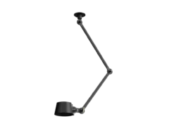 Plafondlamp Bolt sidefit install 2 armen smokey black