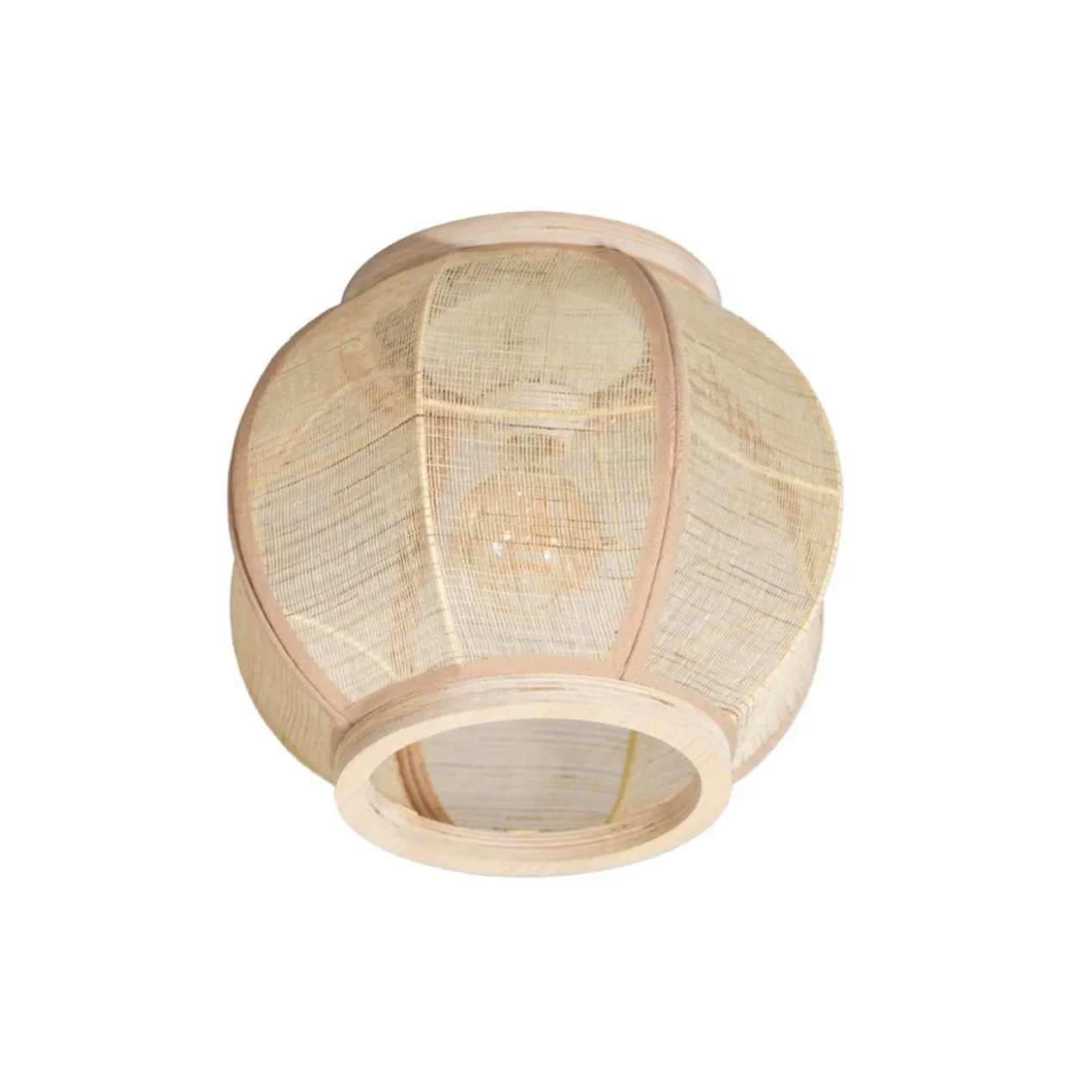 Plafondlamp Fabric Ø30 cm naturel