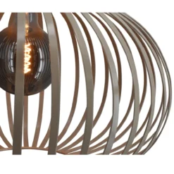 Plafondlamp Lido taupe small