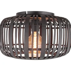 Plafondlamp Macca 40cm Plafondlamp Macca Zwart