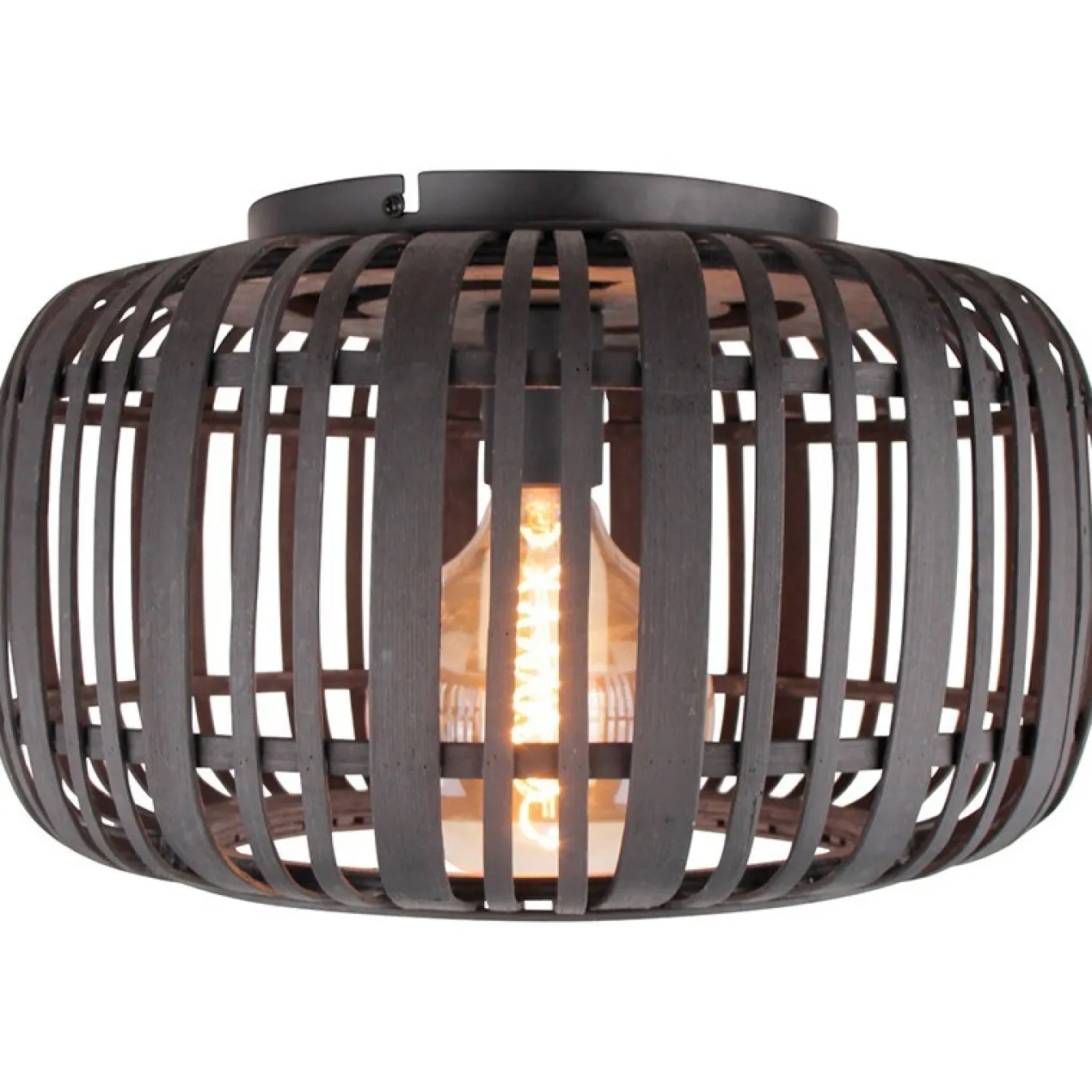 Plafondlamp Macca 40cm Plafondlamp Macca Zwart