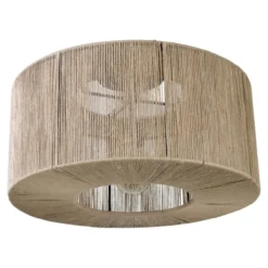 Plafondlamp Max trommel Ø45 cm naturel
