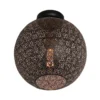 PLAFONDLAMP MOON ZWART/GOUD 30 CM