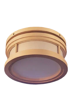 Plafondlamp Saitama esdoorn