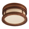 Plafondlamp Saitama noten