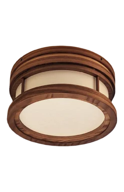 Plafondlamp Saitama noten