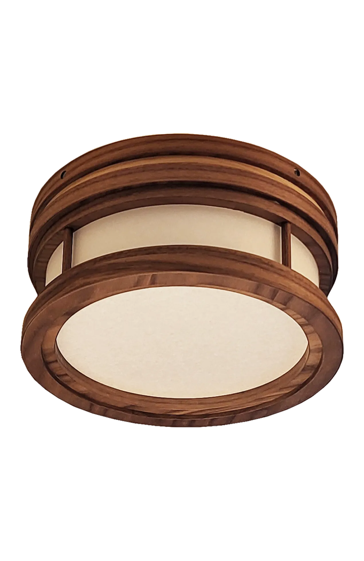 Plafondlamp Saitama noten