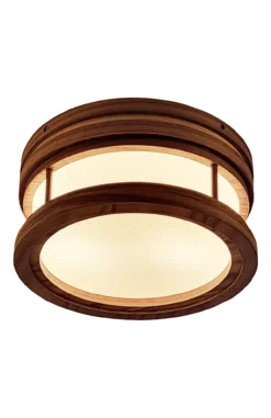 Plafondlamp Saitama noten