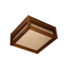 Plafondlamp Sendai walnut
