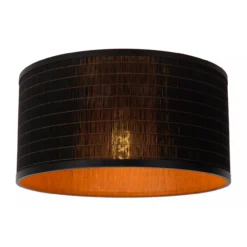 Plafondlamp Tagalog Ø40 cm zwart bamboe
