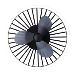 Plafondventilator Capo zwart