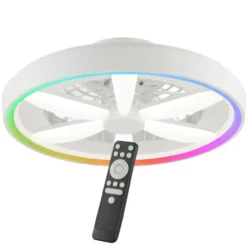 Plafondventilator Gaiano – RGB Licht - Wit