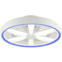 Plafondventilator Gaiano – RGB Licht - Wit