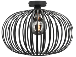 Plafonniere Lido large black