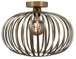 Plafonniere Lido large bronze