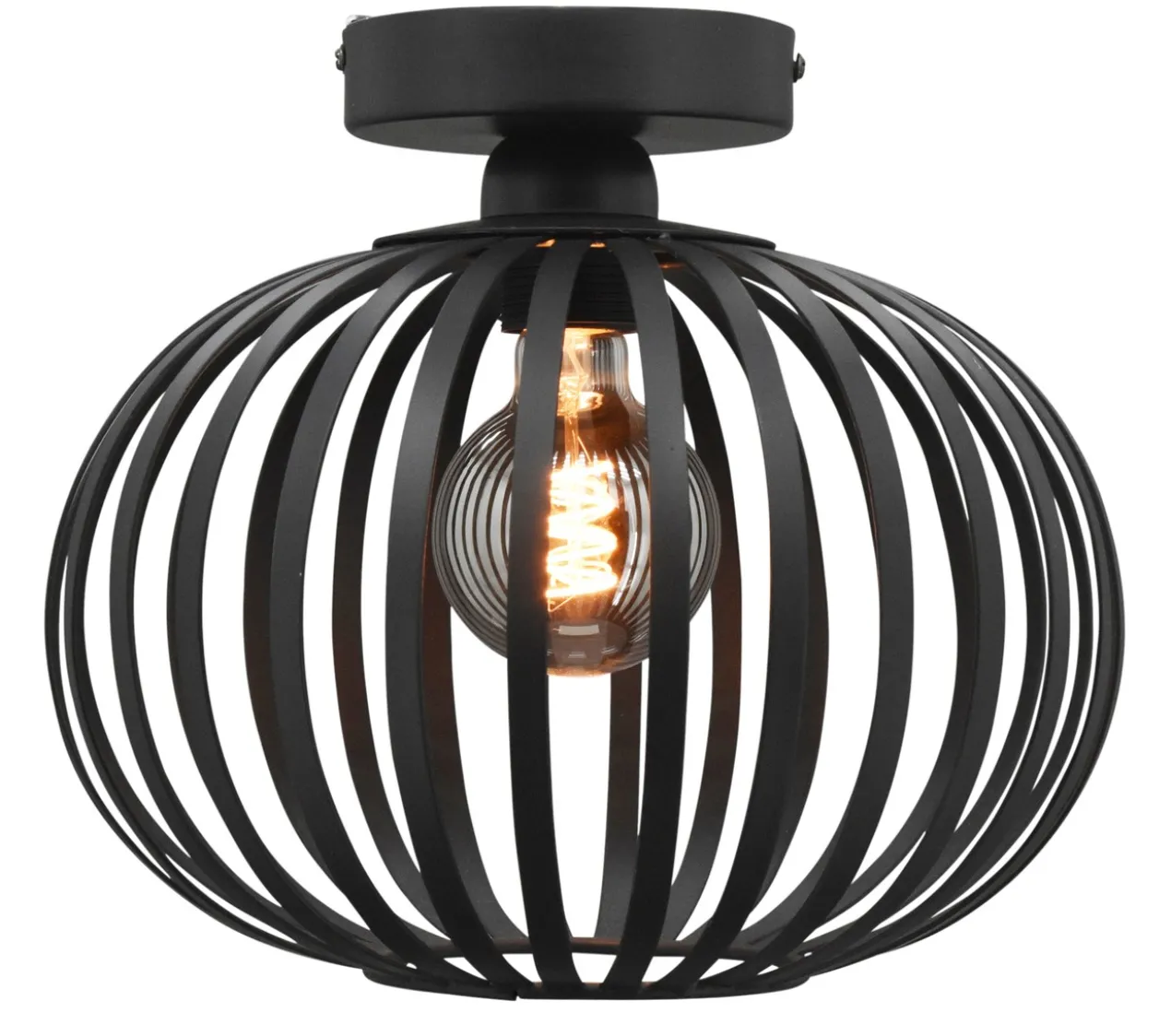 Plafonniere Lido small black