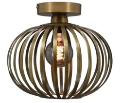 Plafonniere Lido small bronze