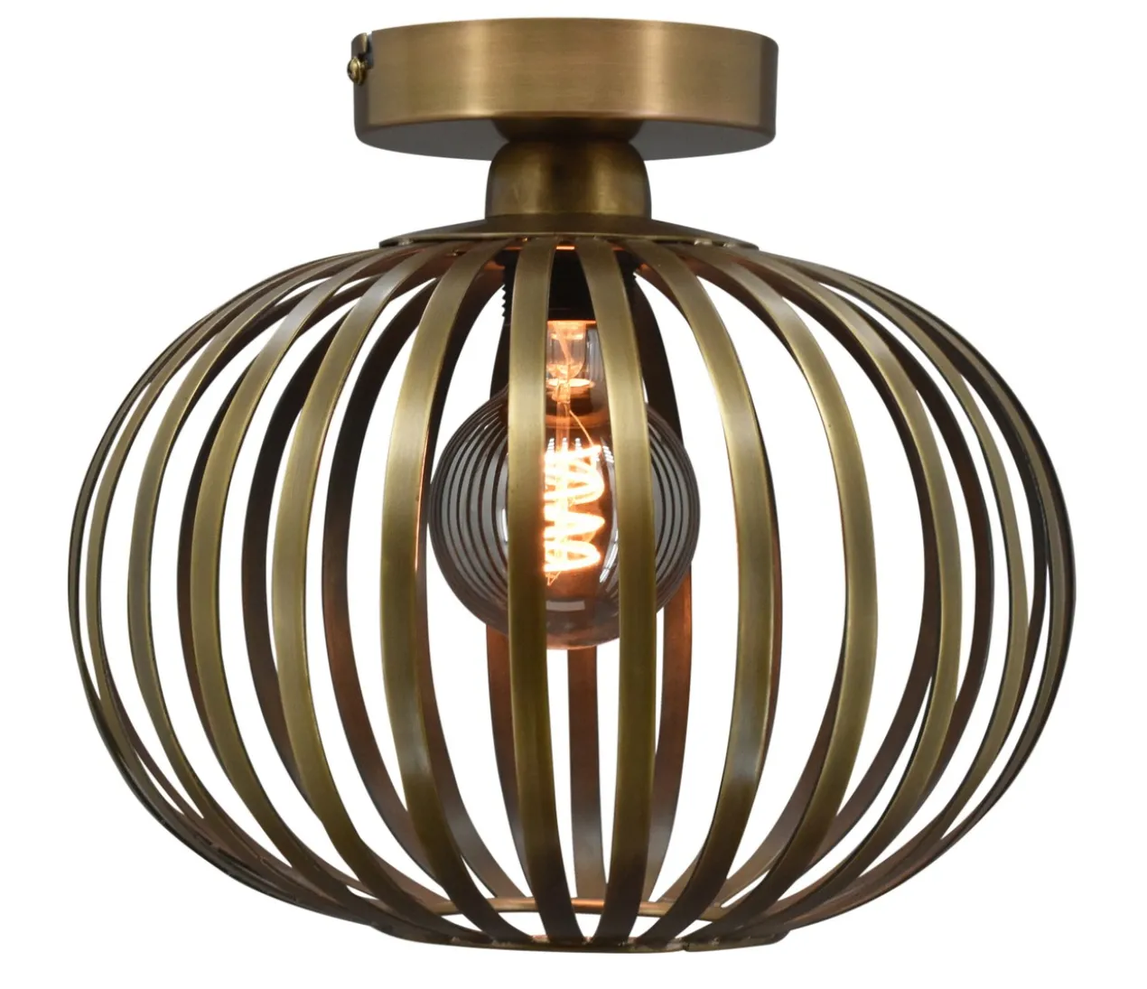 Plafonniere Lido small bronze