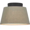 Plafonniere Luna taupe