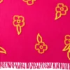 Plaid bloemen Roze Oranje Geel