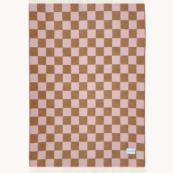 Plaid Checkerboard terra