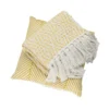 Plaid katoenmix beach yellow