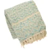 Plaid katoenmix Seablue