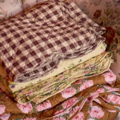 Plaid Rice Retro Bouquet 130x180 cm
