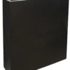 Plantenbak North Dakota shiny black L74 x B23 x H92 cm