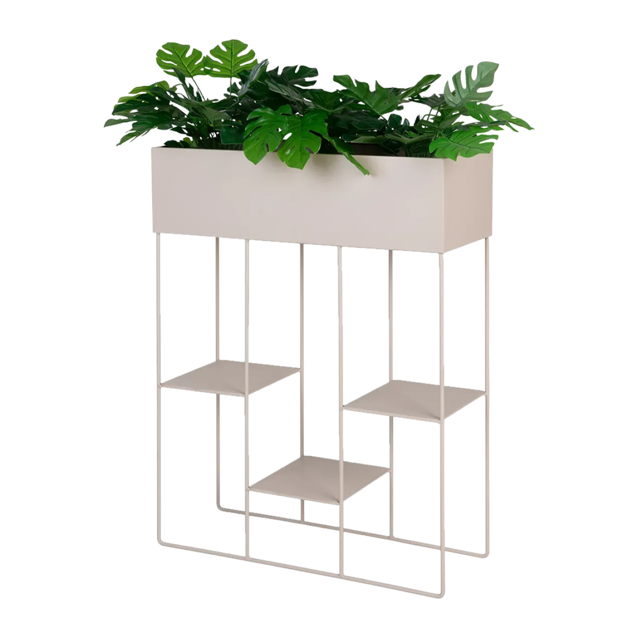 Plantenbak staand Pepijn Beige