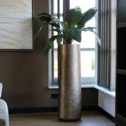 Plantenpot Bangkok dark rustic Ø38 x H120 cm