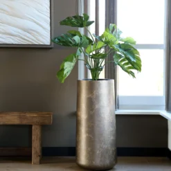 Plantenpot Bangkok dark rustic Ø38 x H80 cm