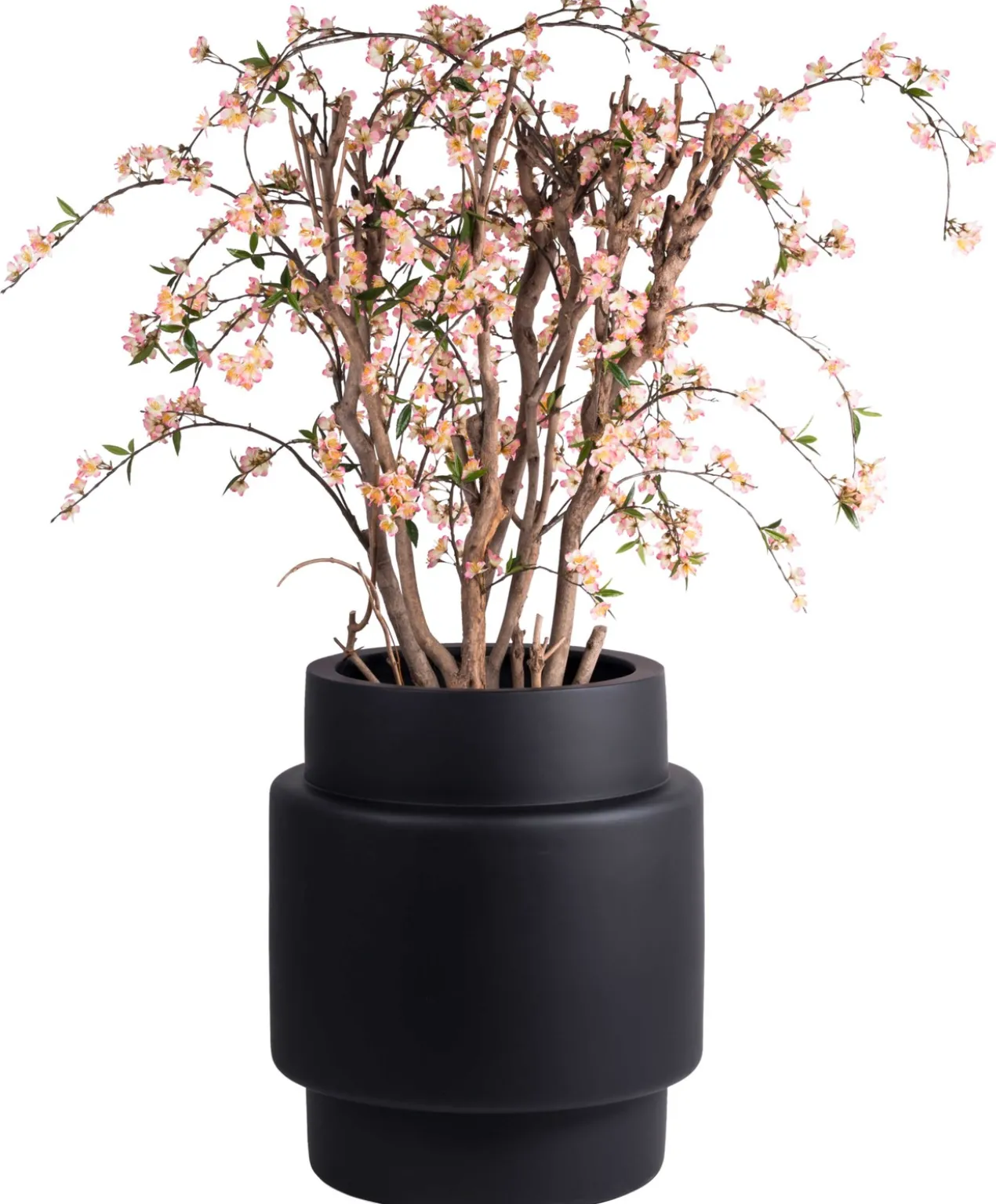 Plantenpot Billund big black Ø60 x H70 cm