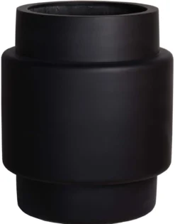 Plantenpot Billund big black Ø60 x H70 cm