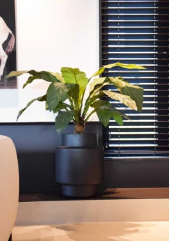 Plantenpot Billund S black Ø40 x H50 cm