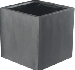 Plantenpot El Salvador grey L50 x B50 x H50 cm