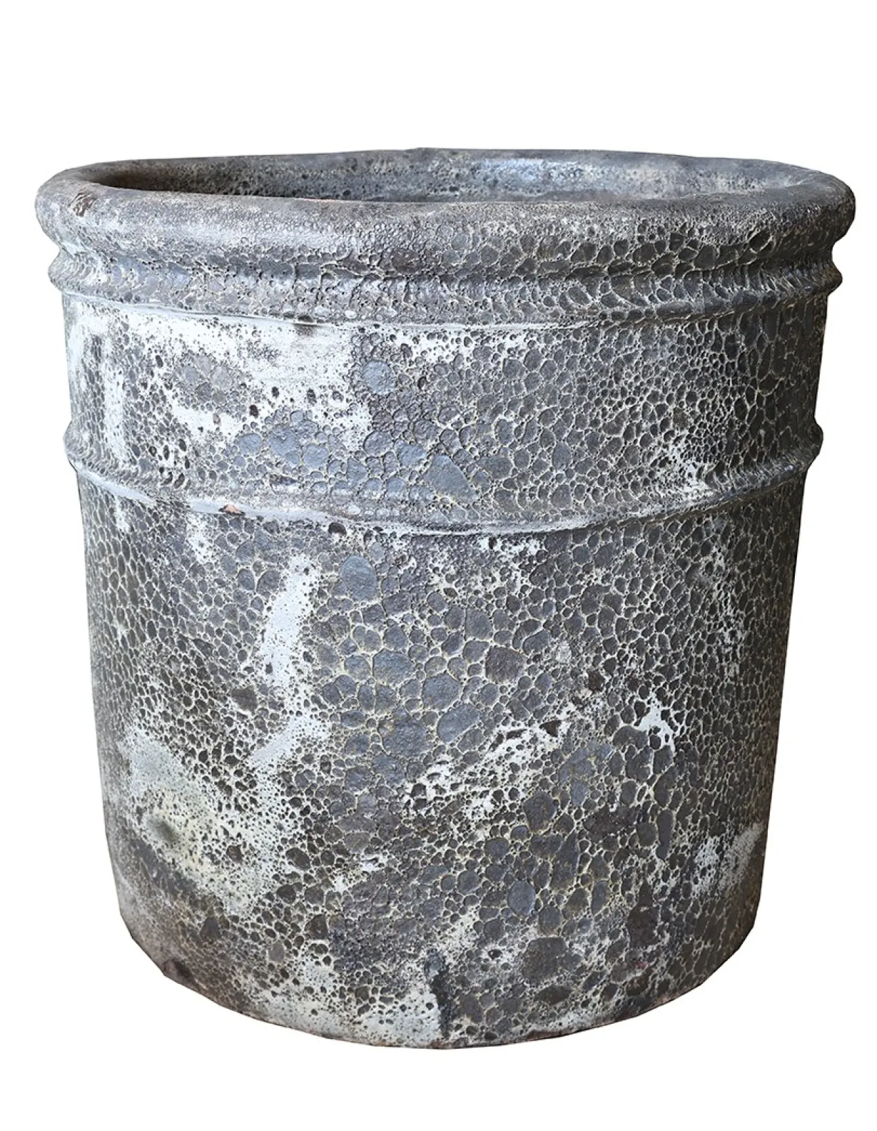 Plantenpot Enarete L relic black Ø75 x H72 cm