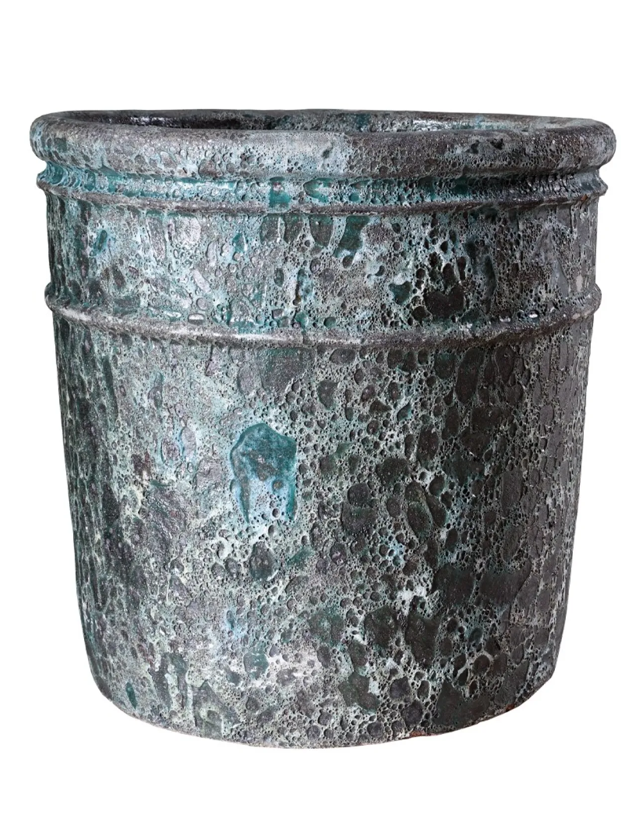 Plantenpot Enarete L relic jade Ø75 x H72 cm