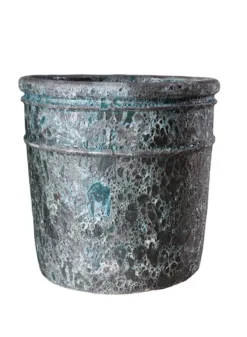 Plantenpot Enarete M relic jade Ø57 x H57 cm