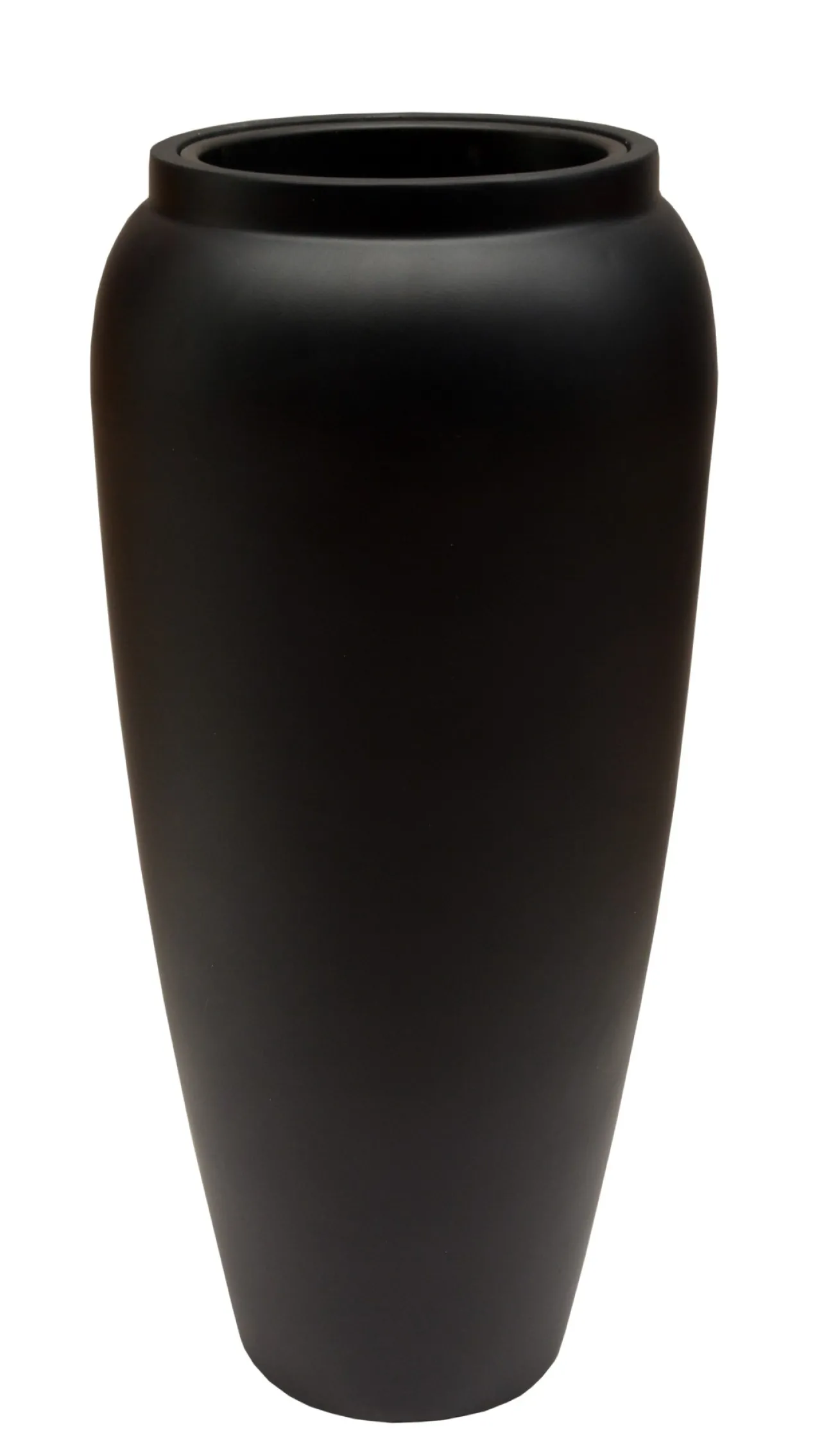 Plantenpot Hobro M black Ø37 x H80 cm
