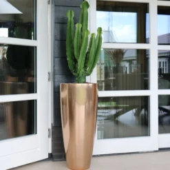 Plantenpot Kentucky L copper Ø47 x 100 cm