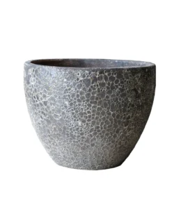 Plantenpot Lipari M relic black Ø70 x H52 cm