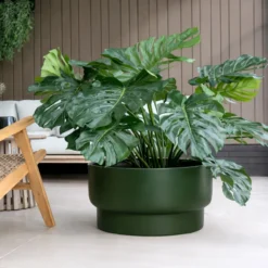 Plantenpot Nyborg L green Ø70 x H40cm