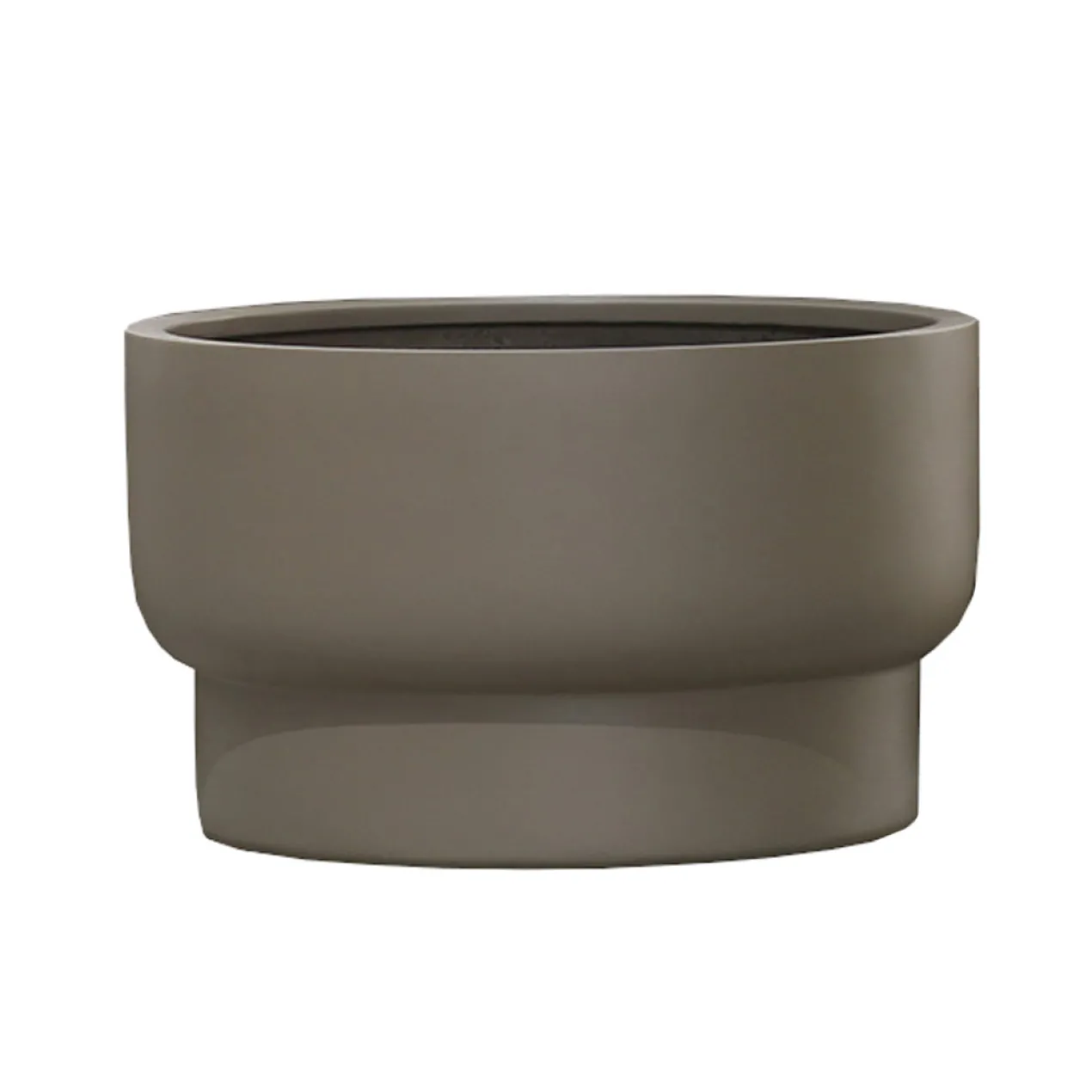 Plantenpot Nyborg L taupe Ø70 x H40cm